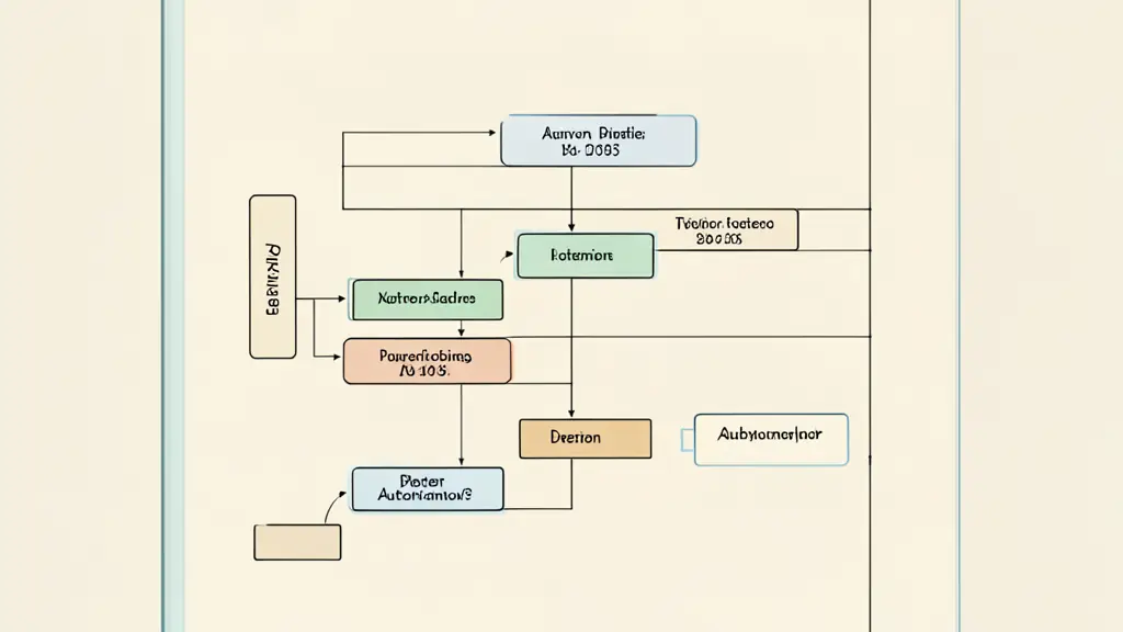A close-up of a corporate organizational chart on a glass wall, with specific decision nodes highlighted in different colors to represent levels of autonomy.